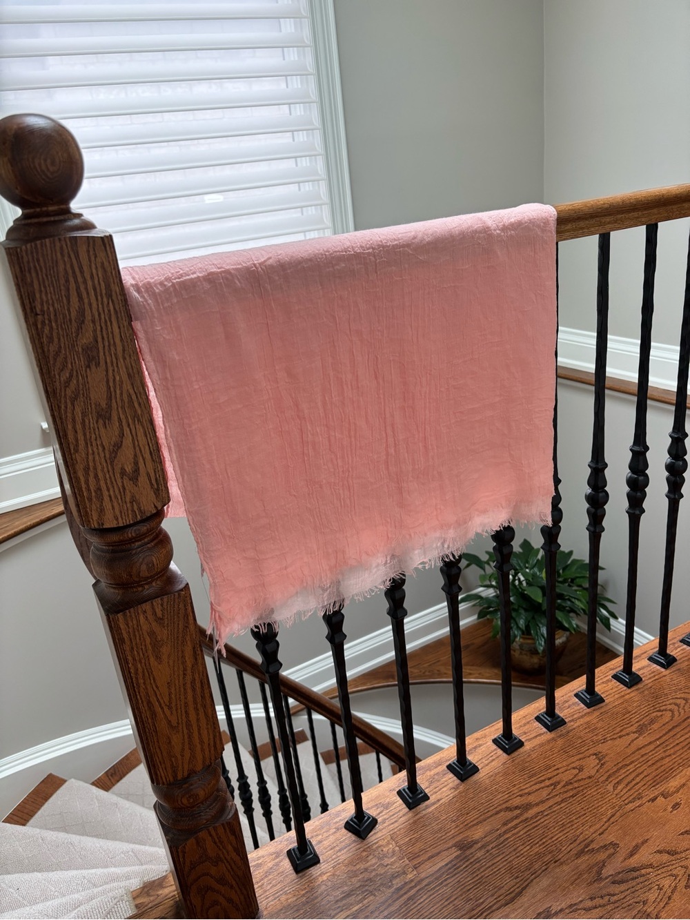 Light Peach Women's Scarf Wrap